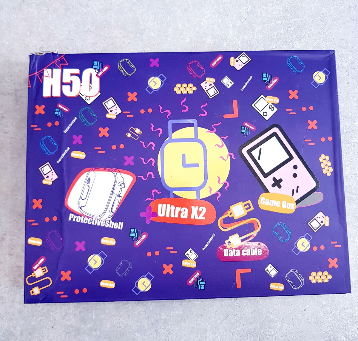 پک ساعت هوشمند H50 همراه کنسول بازی